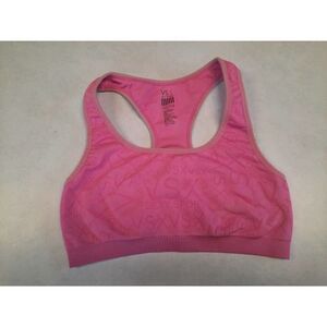 Victoria’s Secret VSX Sport Racerback Sports Bra Size L Large Pink